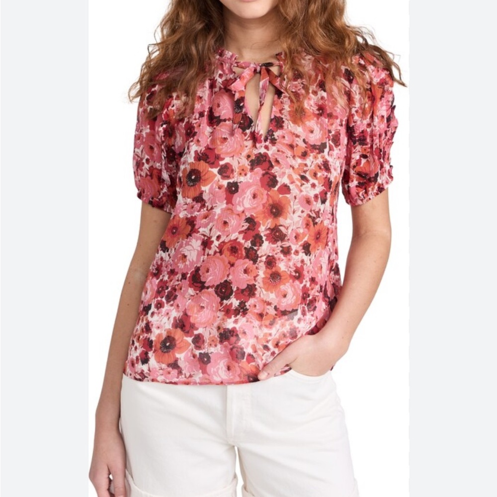 Paige Dandelion Silk Blouse - Picture 16 of 16